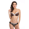 Sexy transparent lingerie lace embroidery thin bra set - Image 4