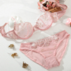 Sexy transparent lingerie lace embroidery thin bra set - Image 8
