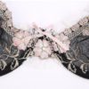 Sexy transparent lingerie lace embroidery thin bra set - Image 9