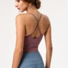 Soft Nylon Workout Fitness Bras Crop Tops - Image 9