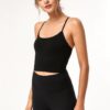 Soft Nylon Workout Fitness Bras Crop Tops