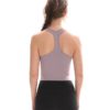 Soft Nylon Yoga Blouses Gym T-Shirt - Image 3