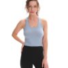 Soft Nylon Yoga Blouses Gym T-Shirt - Image 2