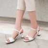 Strange Style Leather Pleated High Heels Party Shoes