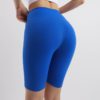 Stretchy High Waist Fitness Yoga Shorts - Image 4