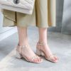 Transparent Office High Heels Sandals