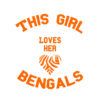 This Girl Loves Her Bengals Unisex Premium T-Shirt - Image 4