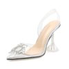 Transparent Clear Crystal Colorful Pvc High Heels Sandals - Image 7