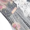 Transparent Long Sleeve Patchwork Print Embroidery Dresses - Image 8