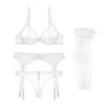 Transparent Ultra-thin Lingerie Bra set - Image 2