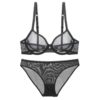 Transparent Ultra-thin Underwear Bra set - Image 5