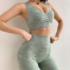 Vest Type Fitness Camo Sports Bras