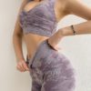 Vest Type Fitness Camo Sports Bras - Image 8