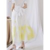 luxury Embroidery Applique High Waist Maxi Skirt - Image 3