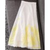 luxury Embroidery Applique High Waist Maxi Skirt - Image 4