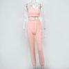 2pcs Loungewear Matching Sets Streetwear Tracksuit - Image 2
