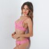 Bandage Floral Lace Bra And Panty Set - Image 9