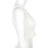 Bandage Hollow Out Ribbed Crop Tops - Image 4