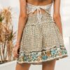 Bohemian Floral Print High Waist Short Skirts - Image 3