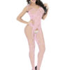 Bridal Lingerie Lace Crotchless Strappy Sexy Hosiery Bodystocking - Image 10