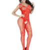 Bridal Lingerie Lace Crotchless Strappy Sexy Hosiery Bodystocking