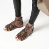 Buckle Strap Gladiator Chunky Heels - Image 5