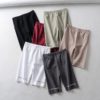 Casual Cotton High Waist Shorts Pants