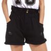 Casual Crimping Denim Holes Ripped Pockets Jeans Shorts - Image 6
