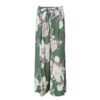 Casual Floral Print Wide Leg Pants - Image 5