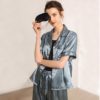 Casual Satin Soft Faux Silk Sleepwear Sets - Image 2