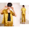 Casual Satin Soft Faux Silk Sleepwear Sets - Image 3