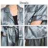 Casual Satin Soft Faux Silk Sleepwear Sets - Image 5
