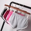 Casual Solid Elastic Waist Loose Shorts - Image 3