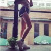 Casual Solid Elastic Waist Loose Shorts