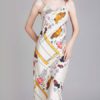 Chemise Polyester Printed Backless Lingerie - Image 2