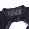 Cut Out Mesh Sheer Shorts Pants Rompers - Image 12