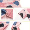 Printed Overhead Short Sleeve Two-Piece Pajama Set - Image 2