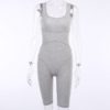 Elastic Hight Fitness low-neck Skinny Jumpsuits - Image 5
