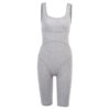 Elastic Hight Fitness low-neck Skinny Jumpsuits - Image 8