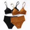 Fashion Stripes Bra and Panties Set