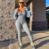 Fitness Sportswear Sleeveless Casual One Pieces Suit