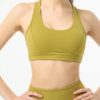 Hollow Out Shockproof Cropped Yoga Tank