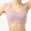 Hollow Out Shockproof Cropped Yoga Tank - Image 3