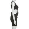 Hollow Out Sleeveless Crop Top Mini Skirt - Image 9