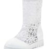 Lace Boots  Daily Casual Wedge Shoes