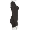 Long Sleeve Letters Embroidery Bodycon Sexy Playsuit - Image 3