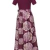 Maxi Dresses Short Sleeves Printed Dress - Image 3
