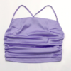New Elegant Satin Straps Crop Vest Tops - Image 7