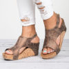 Open Toed and Heeled Sandals - Texture Soles - Image 2