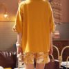 Pajamas Sleepwear Printed Two Piece Jewel Neck Short Sleeves Cotton Blend Lingerie - Image 3